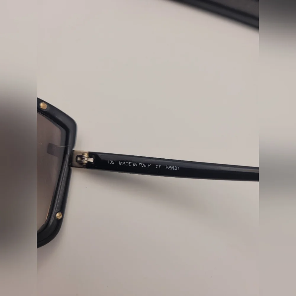 Fendi F Women's Black Sunglasses
